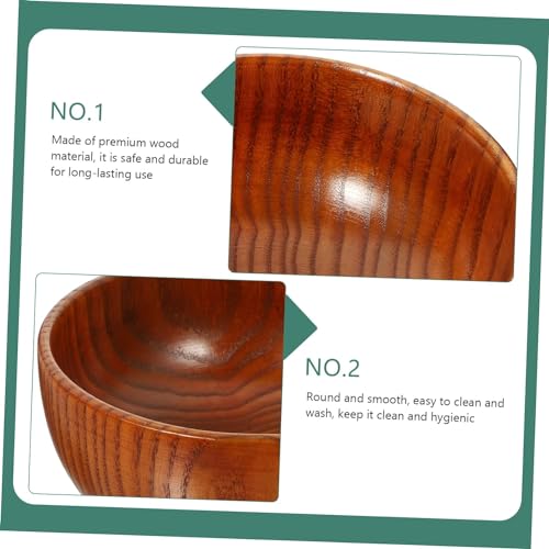 Wooden Salad Bowl Decorative Fruits Bowl