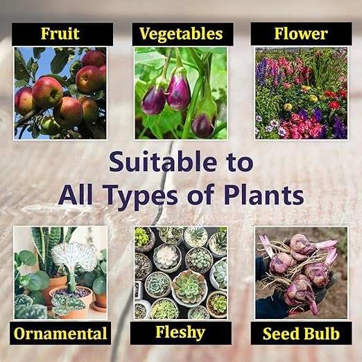 Plant Boost Liquid Biofertilizer, (3 x 50ml) | Organic Plant Booster - Promotes Healthy Roots & Speed Growth of All Home Garden Plants