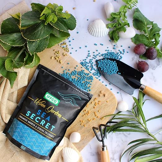 Seaweed Extract Granules (1 Kg)- Organic Growth Promoter for Plants - Suitable for All types of Plants