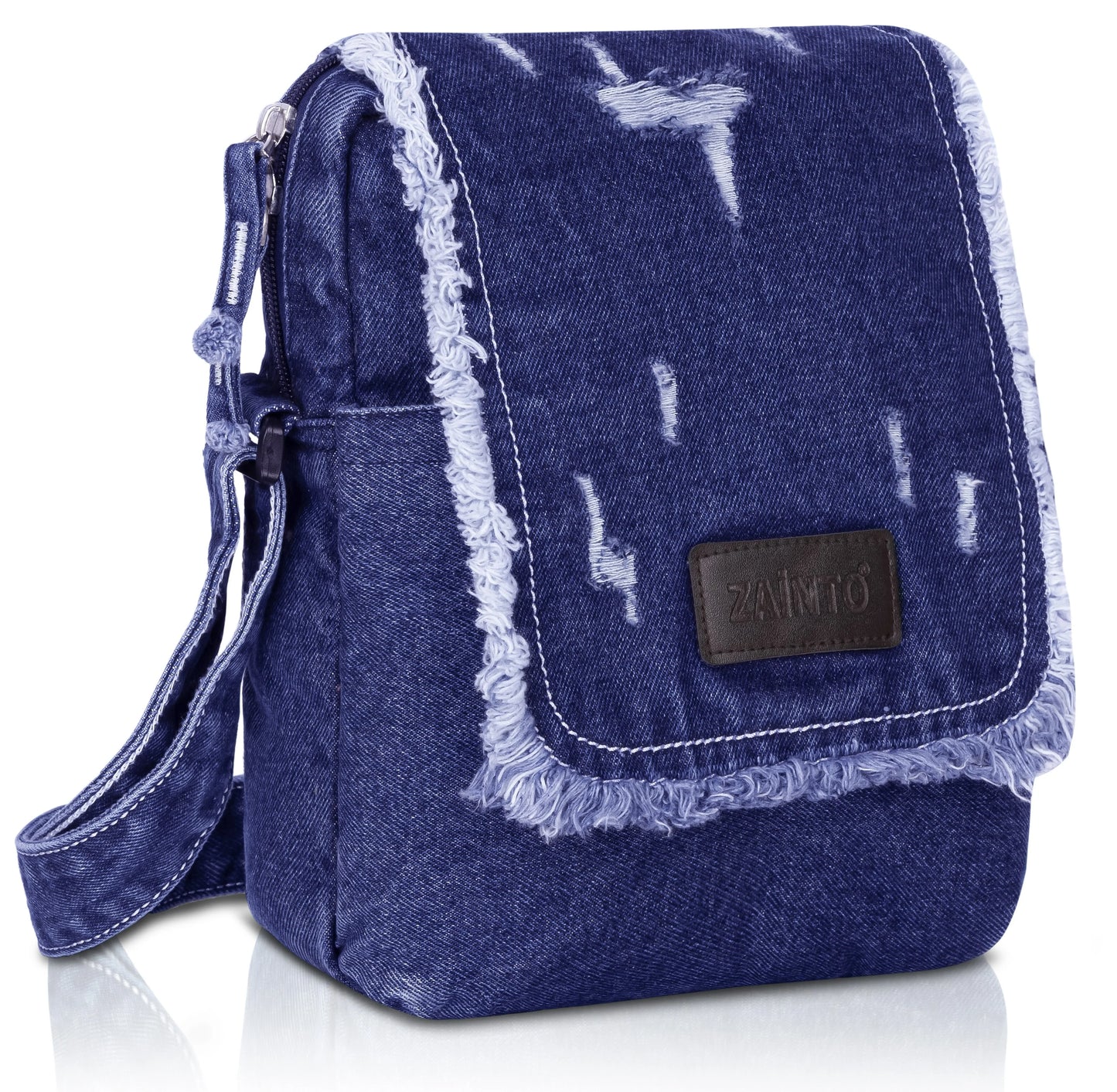 Denim Crossbody Sling Bag, a stylish and functional accessory designed for everyday use