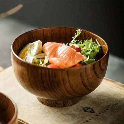Wooden Salad Bowl Decorative Fruits Bowl