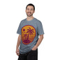 Sunset Palm T-Shirt — Retro Beach Graphic Tee