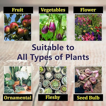 Plant Boost Liquid Biofertilizer, (3 x 50ml) | Organic Plant Booster - Promotes Healthy Roots & Speed Growth of All Home Garden Plants