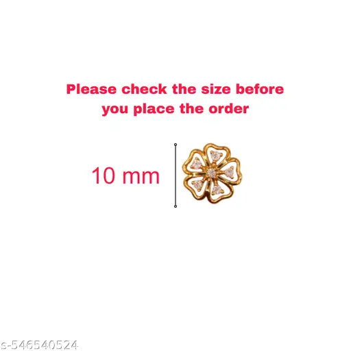Trendy Gold plated Earring Stud Earring American  Earring for Women and girl's.