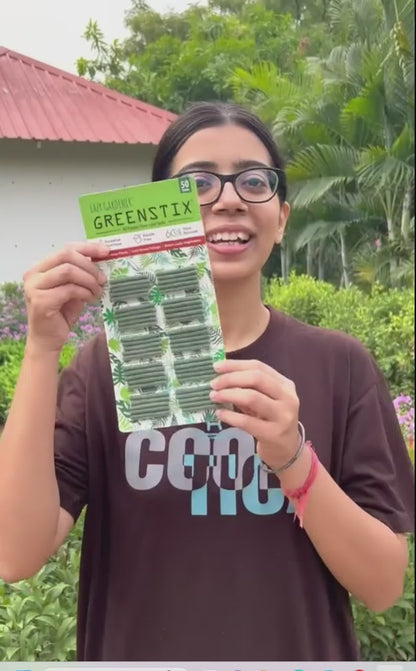 GreenStix Fertilizer Sticks | Multi-Purpose Fertilizer Sticks, Natural Food for Plants (50 GreenStix)