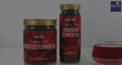 Hibiscus Tea ( 50 gm of 2 jar) | SKIN GLOW ENHANCING TEA | Flower Based - Herbal Tea - Caffeine Free - Tangy Flavor - Non-GMO |