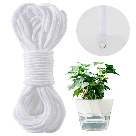 50 ft self-watering wick cord for potted plants